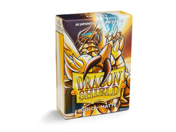 Dragon Shield Matte Sleeve - Gold ‘Pontifex’ 60ct Yu-Gi-Oh Size AT-11106