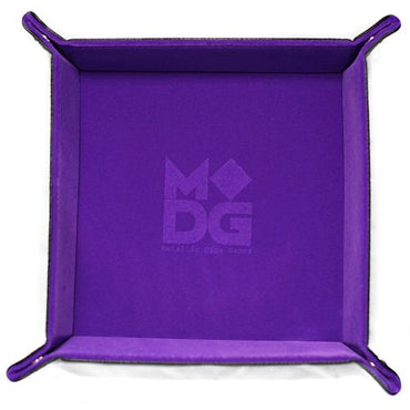 Dice Tray Square MD - Purple Velvet