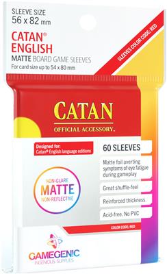 Gamegenic: 56mm x 82mm - Catan Board Game Sleeves Matte