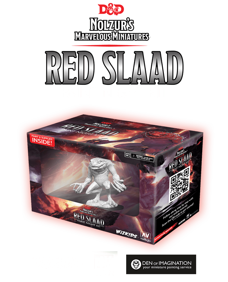 Paint Night Kit - Red Slaad