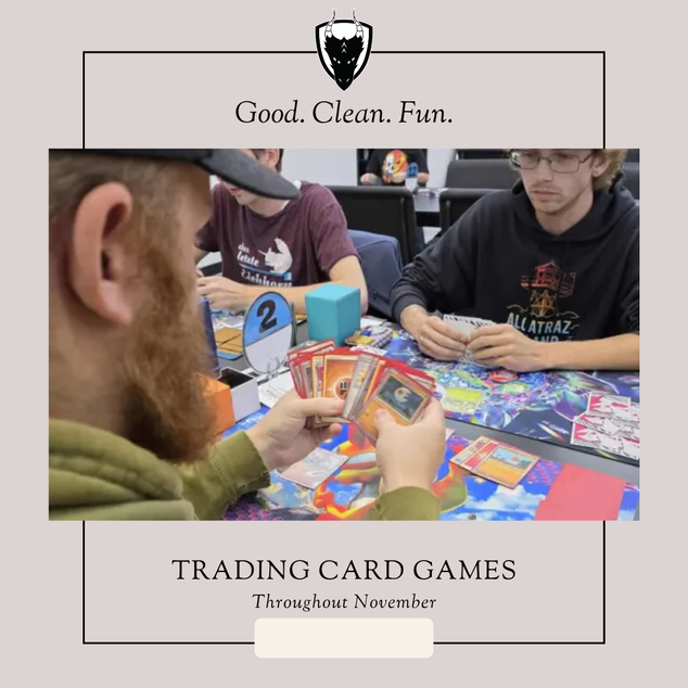 November Trading Card Game Events