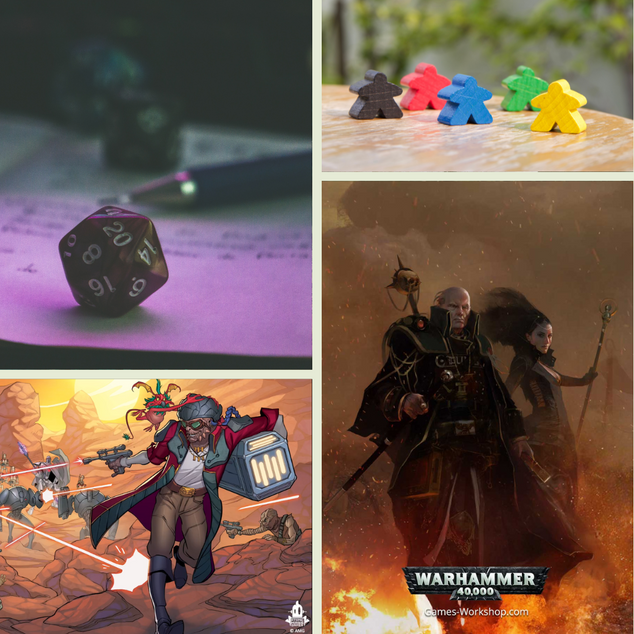 March Role Playing, Board Gaming, and War Gaming Events