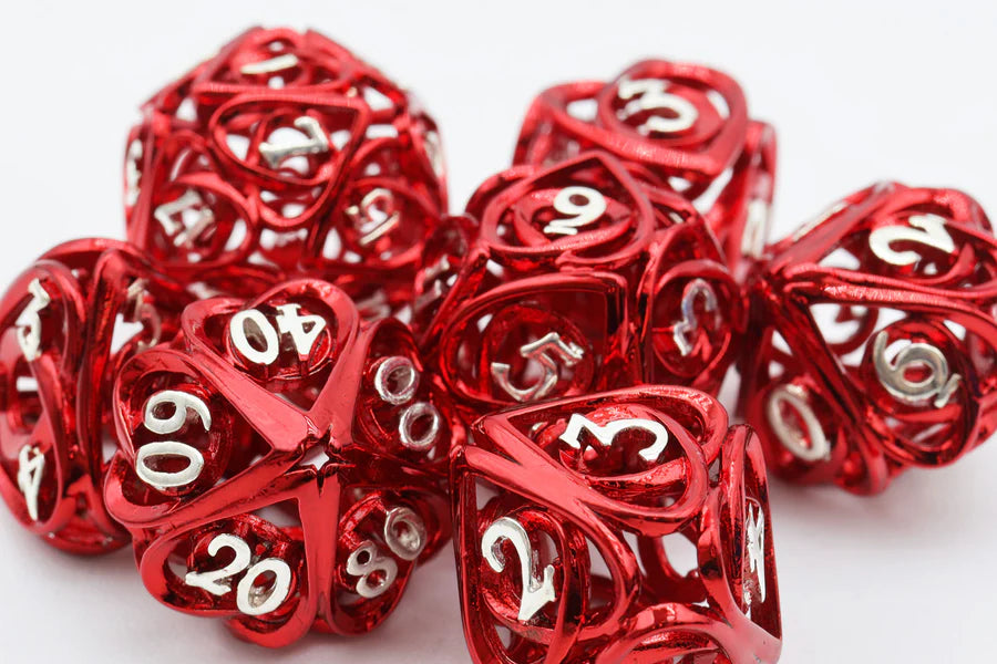 Hollow Metal RPG Set: Hollow Hearts Red