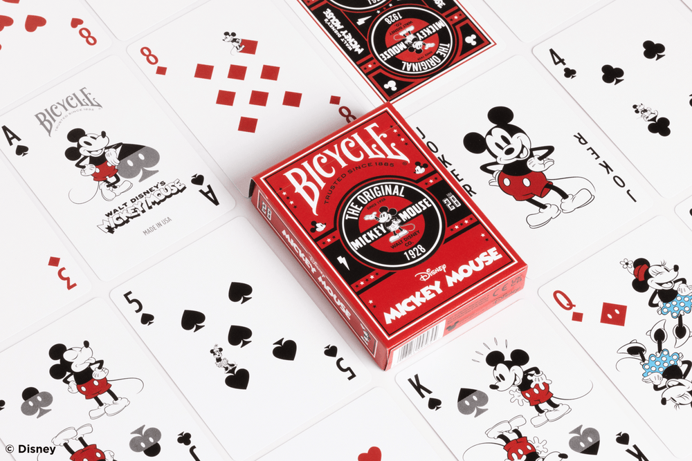 Bicycle Disney Classic Mickey Mouse Playing Cards