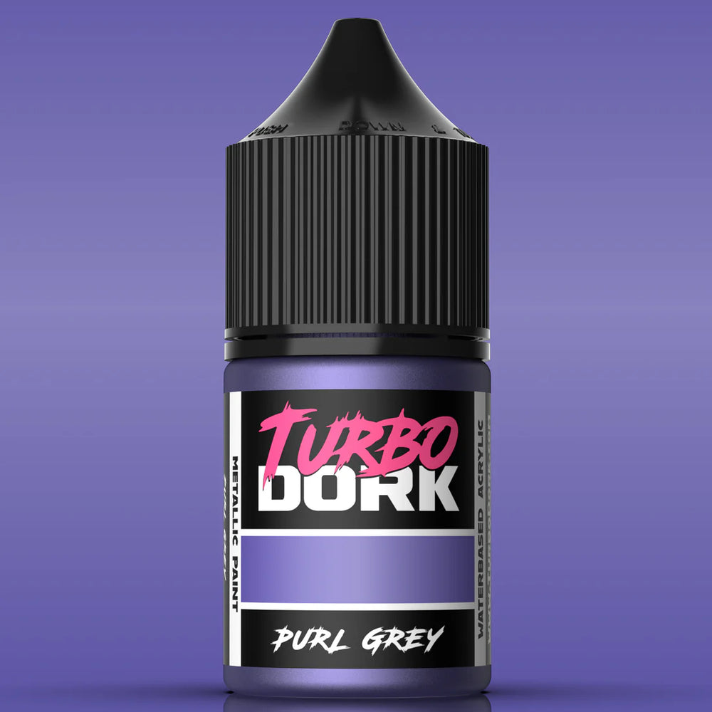 TurboDork: Purl Grey Metallic Acrylic Paint