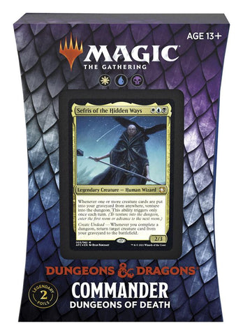 Commander Deck: Dungeons of Death - D&D Adventures in the Forgotten Realms