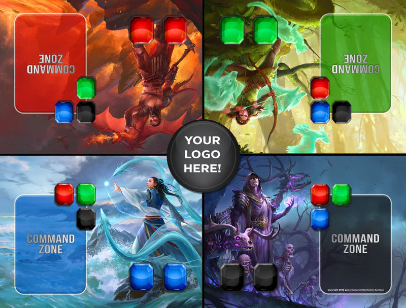 Playmat: Commander Zone Mats