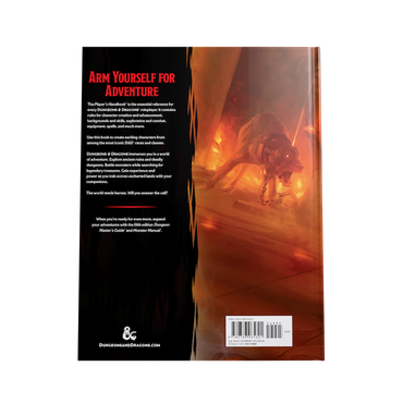 *USED*D&D (5E) Book: Player's Handbook (2014) (Dungeons & Dragons)