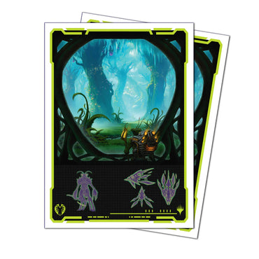 Apex Sleeves 105ct. - Edge of Eternities: Green Mythic