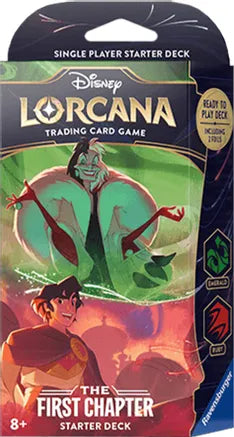 Disney Lorcana TCG: The First Chapter Starter Deck (Emerald & Ruby)