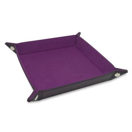 BCW Square Dice Tray: Plum