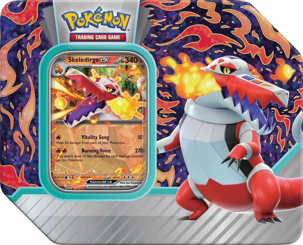 Pokemon: Paldea Partners Tin - Skeledirge ex