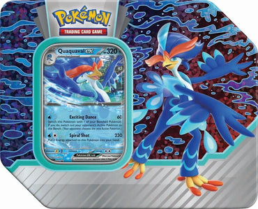 Pokemon: Paldea Partners Tin - Quaquaval ex