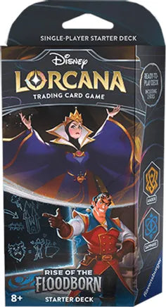 Disney Lorcana TCG: Rise of the Floodborn Starter Deck (Amber & Sapphire)