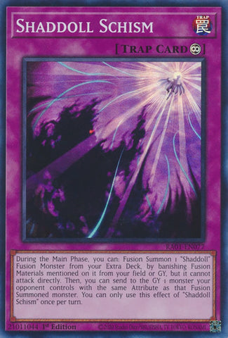 Shaddoll Schism [RA01-EN077] Super Rare