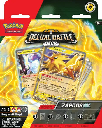 Pokemon: Zapdos ex Deluxe Battle Deck