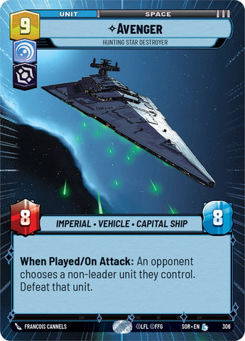 Avenger - Hunting Star Destroyer (Hyperspace) (306) [Spark of Rebellion]