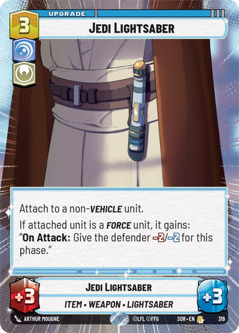 Jedi Lightsaber (Hyperspace) (319) [Spark of Rebellion]