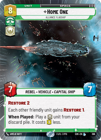 Home One - Alliance Flagship (Hyperspace) (366) [Spark of Rebellion]