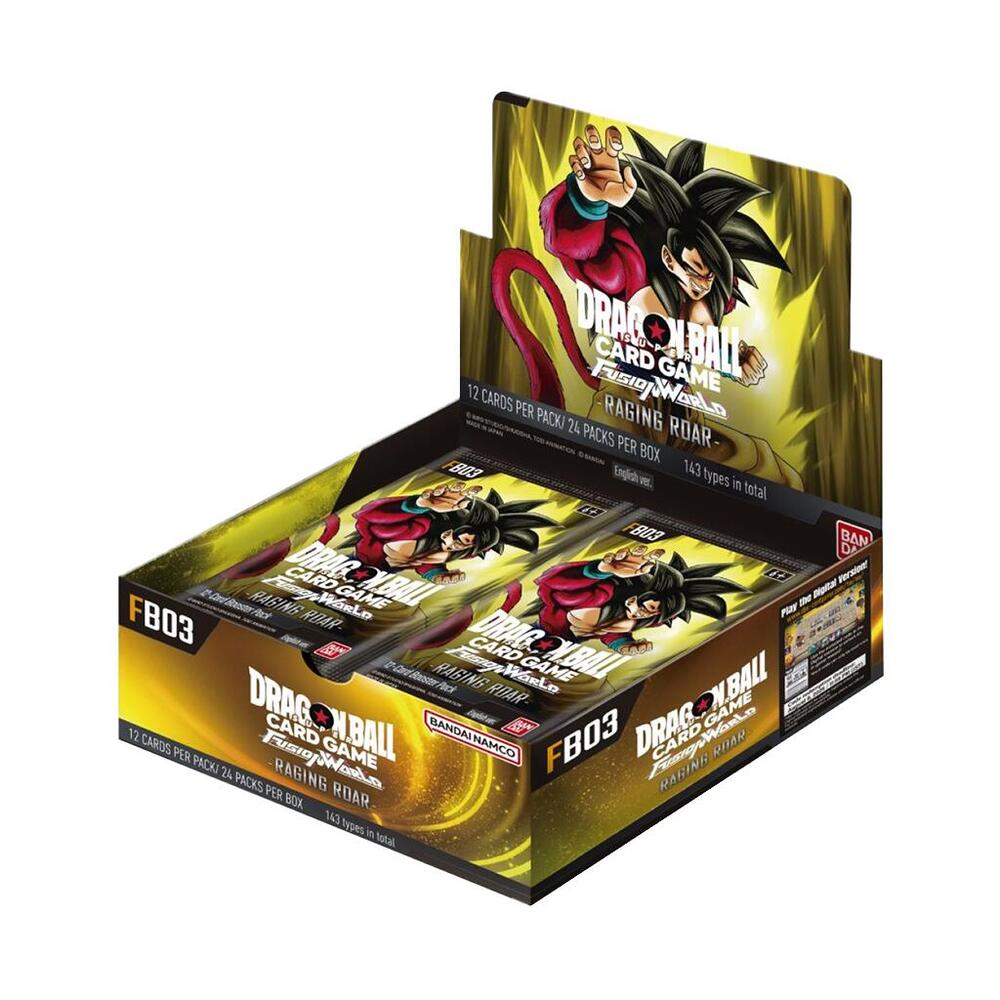 Dragon Ball Super: Fusion World Raging Roar Booster Box FB03