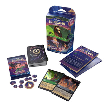 Disney Lorcana TCG: Shimmering Skies Starter Deck (Emerald & Steel)