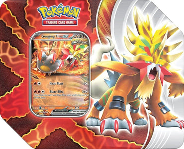 Pokemon: Paradox Destinies Tin - Gouging Fire ex