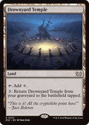 Drownyard Temple [Duskmourn: House of Horror Commander]