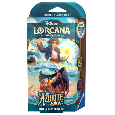 Disney Lorcana TCG: Azurite Sea Starter Deck (Amber & Ruby)