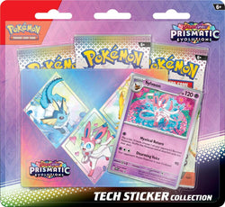 Pokemon: Prismatic Evolutions - Sylveon Tech Sticker Collection