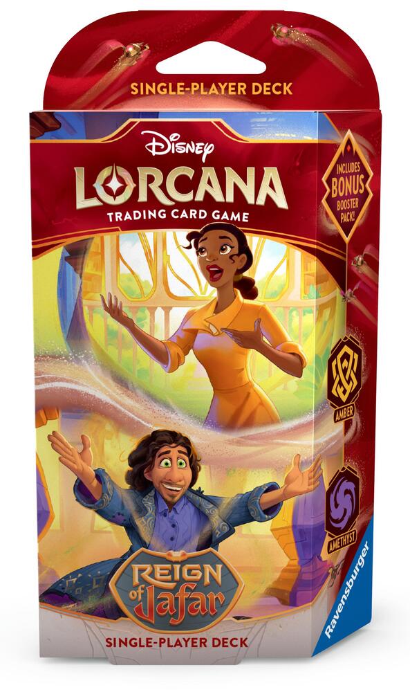 Disney Lorcana TCG: Reign of Jafar Starter Deck (Amber & Amethyst)