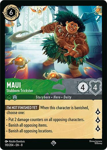 Maui - Stubborn Trickster (110/204) [Reign of Jafar]