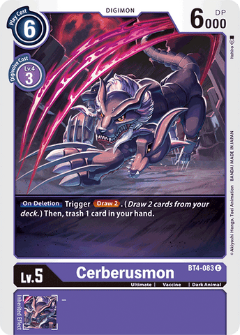 Cerberusmon [BT4-083] [Great Legend]