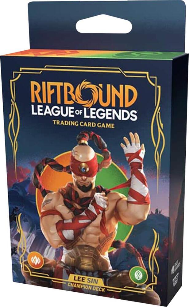 Riftbound League of Legends TCG: Origins Champion Deck (Lee Sin)