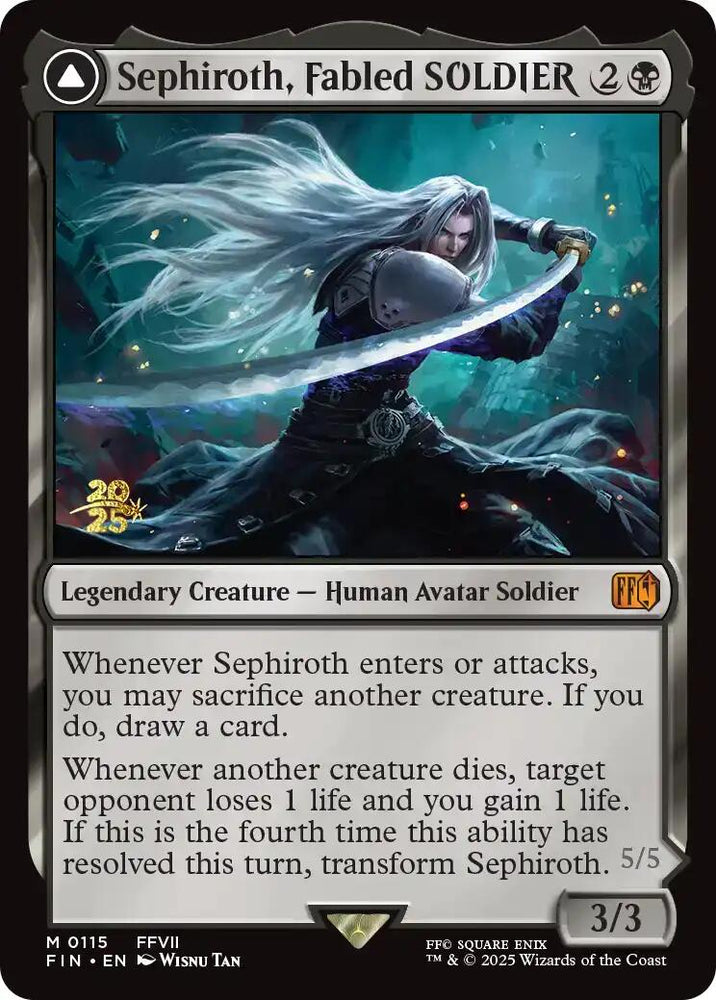 Sephiroth, Fabled SOLDIER [FINAL FANTASY Prerelease Promo]