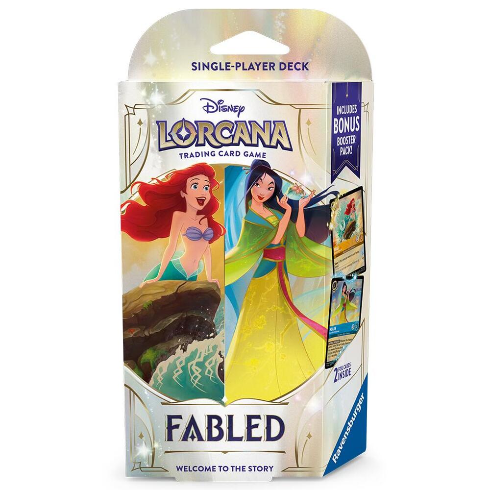 Disney Lorcana TCG: Fabled Starter Deck (Amber & Sapphire)