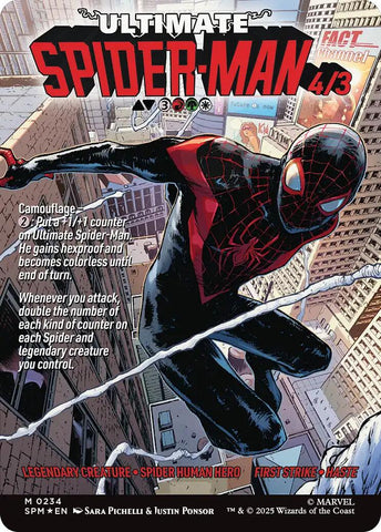 Miles Morales (0234) (Borderless) [Marvel's Spider-Man]