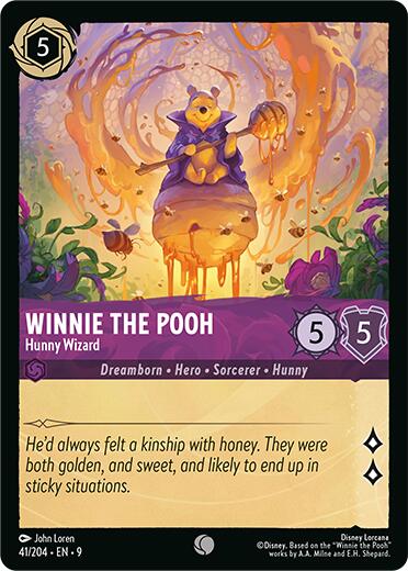 Winnie the Pooh - Hunny Wizard (41/204) [Fabled]