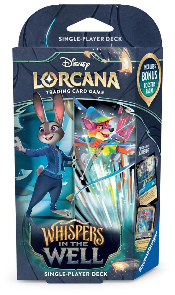 Disney Lorcana TCG: Whispers in the Well Starter Deck (Sapphire & Steel)