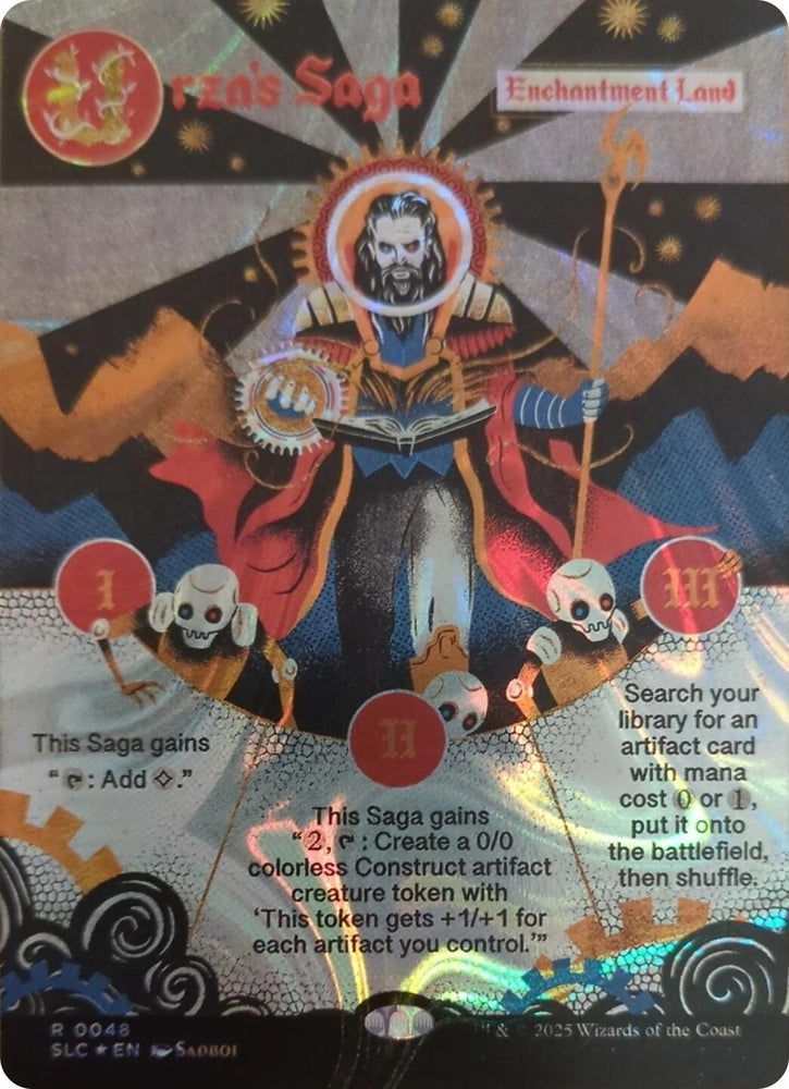 Urza's Saga (Halo Foil) [Secret Lair Countdown Kit]