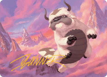 Appa, Aang's Companion Art Card (Gold-Stamped Signature) [Avatar: The Last Airbender Art Series]