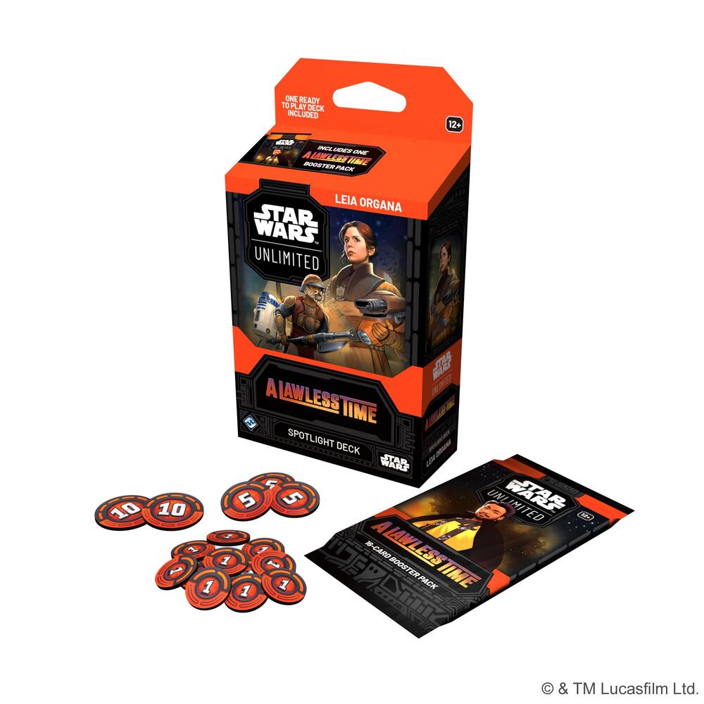 Star Wars: Unlimited - A Lawless Time Spotlight Deck: Leia Organa