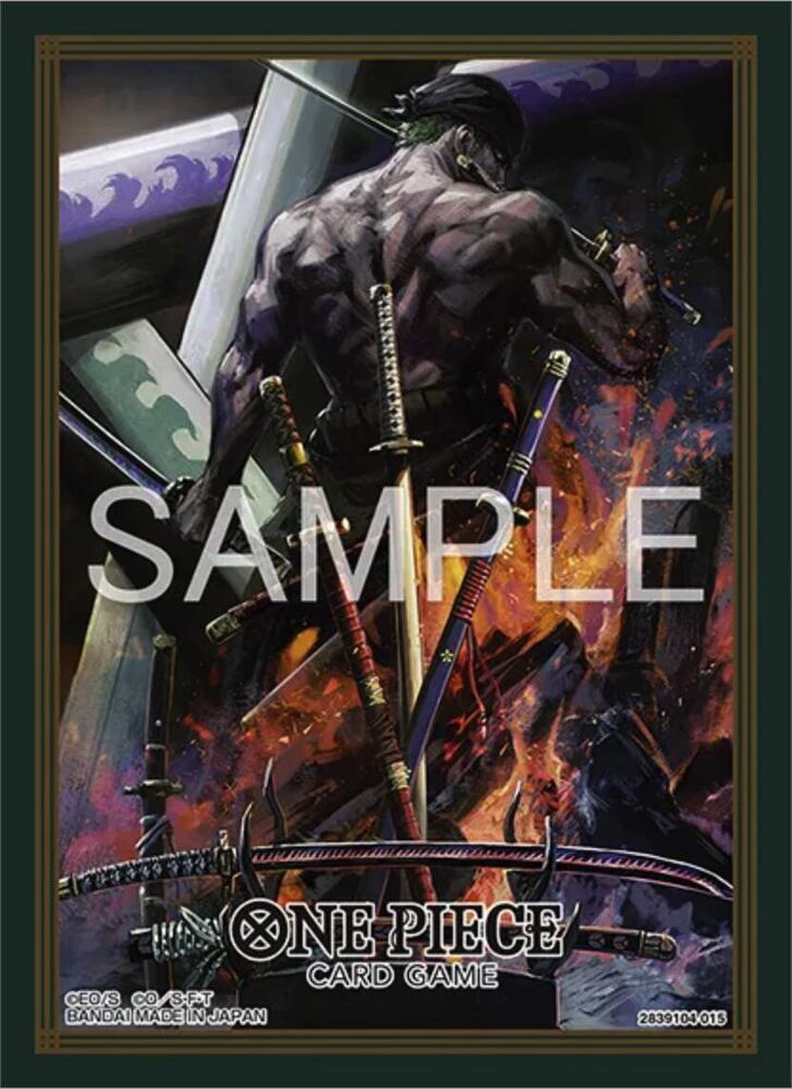 One Piece Card Sleeves: Roronoa Zoro (70ct)
