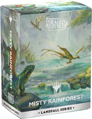 Dragon Shield Dual Matte Art Sleeve - Landfall Misty Rainforest AT-16501