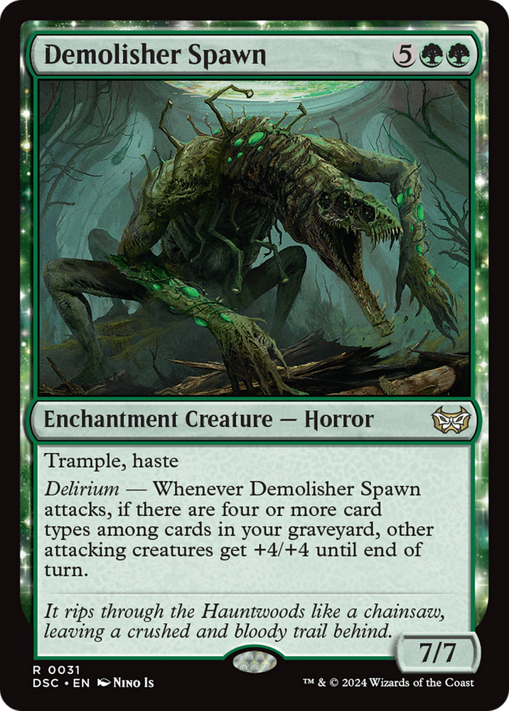 Demolisher Spawn [Duskmourn: House of Horror Commander]