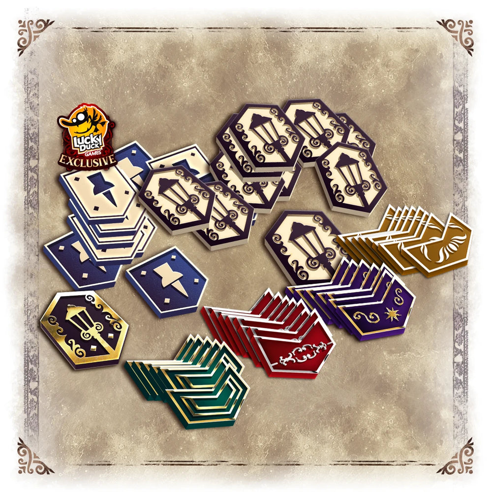 The Dark Quarter: Deluxe Plastic Tokens