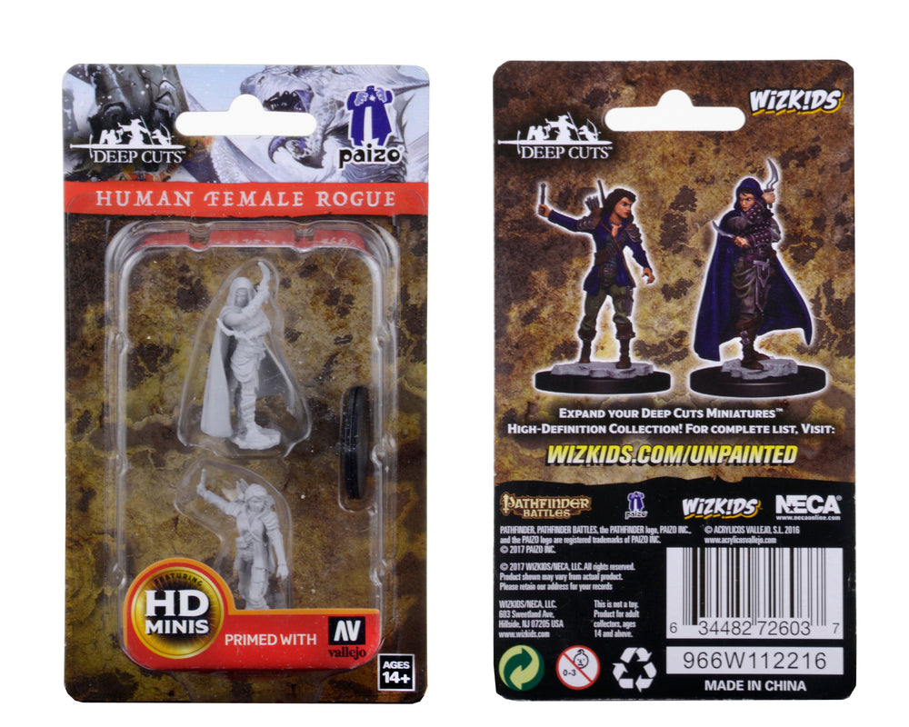 Wizkids Small: Human Rogue Female 72603
