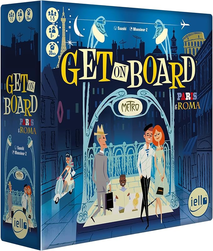 *USED* Get on Board Paris & Roma