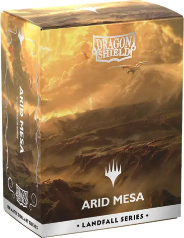 Dragon Shield Dual Matte Art Sleeve - Landfall Arid Mesa AT-16502