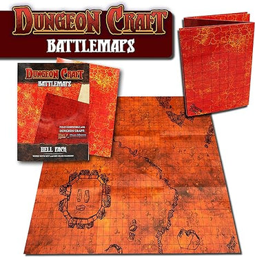 Dungeon Craft Battlemats: Hell Pack