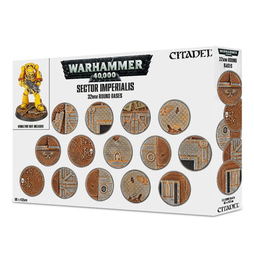Warhammer Sector Imperialis 32mm Round Bases 66-91